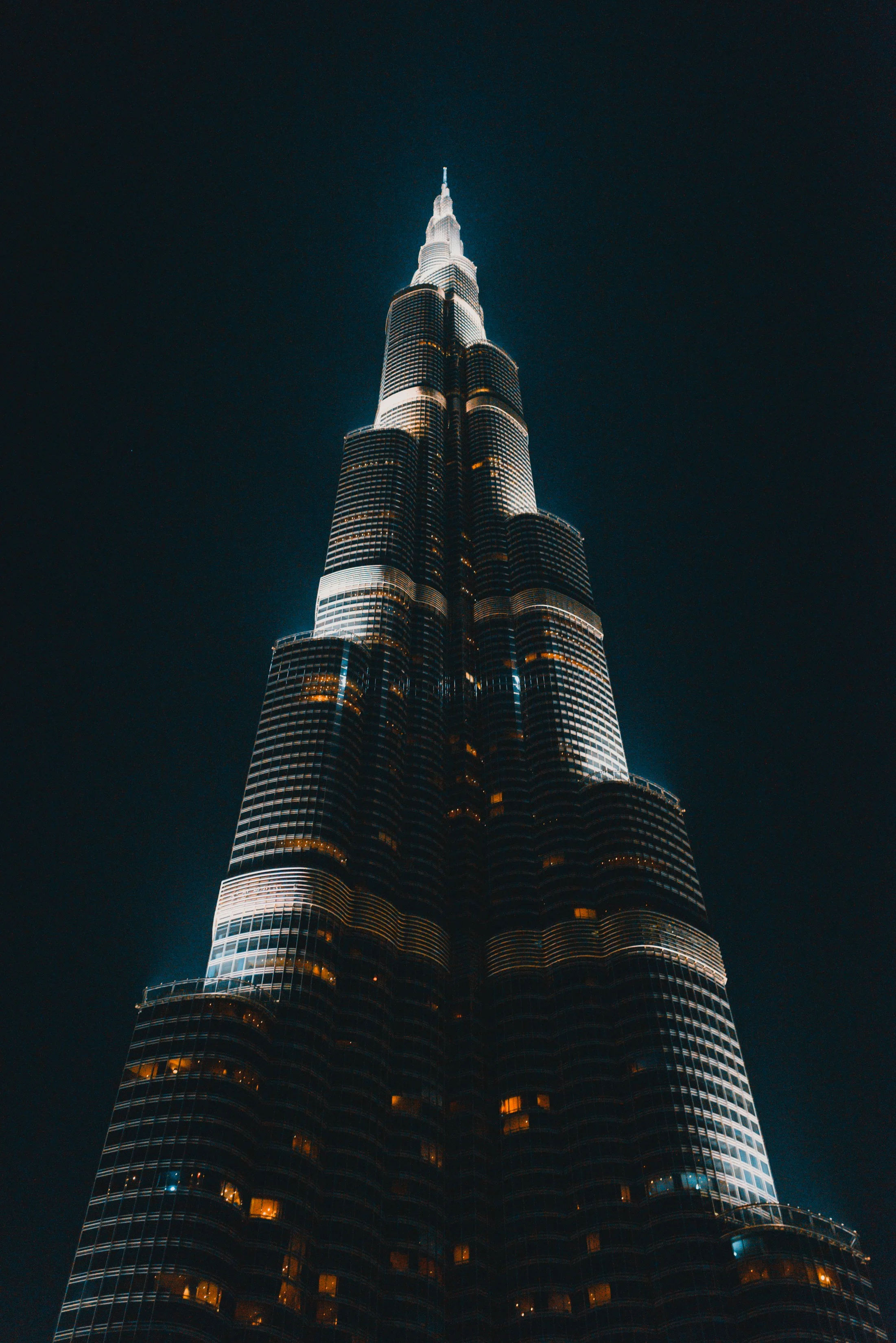 Burj Khalifa - Night Time View attraction in Dubai or Abu Dhabi UAE